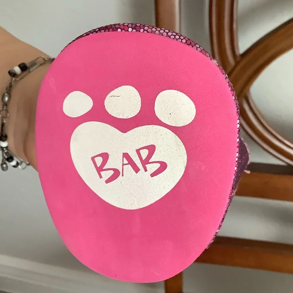 Build-A-Bear Pink Glitter Boots with Satin Accessories - Picture 4 of 4